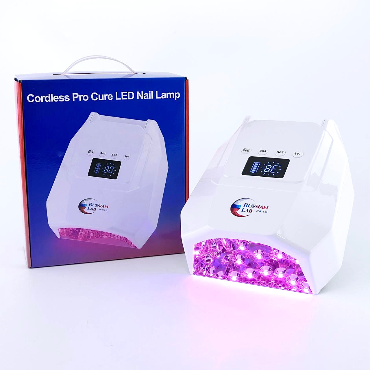 Lampada LED/UV Ricaricabile, Senza Filo