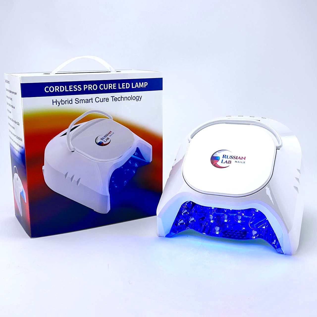 Lampada PRO LED/UV Ricaricabile, Senza Filo ad Alta Potenza